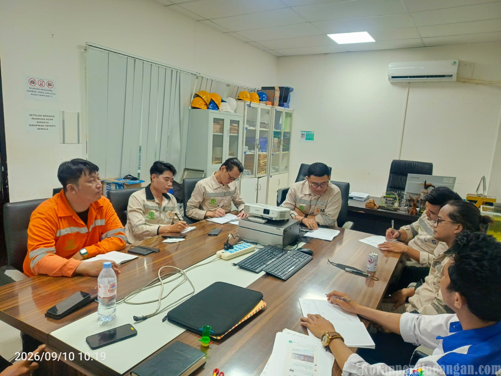 PUK SPLP FSPMI PT QFF Soroti Pekerjaan Membalikkan Ladle yang Diduga Tak Penuhi Standar K3
