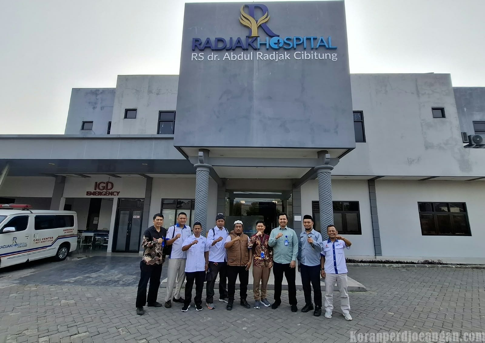 DPD Jamkeswatch Kabupaten Bekasi Beraudiensi dengan RS Radjak Hospital Cibitung