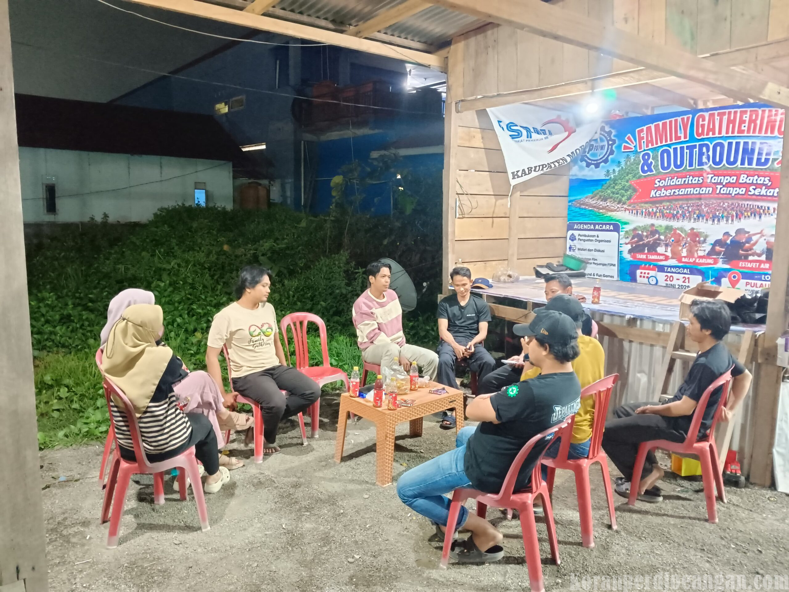 Serap Persoalan dan Perkuat Solidaritas, PUK SPLP FSPMI PT ITSS Rutin Temui Anggota
