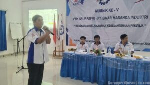 Musnik V PUK SPLP FSPMI PT Sinar Masanda Industri Perkuat Komunikasi dan Soroti Kesejahteraan Anggota