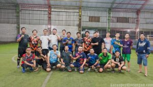 Pimpinan Cabang SPDT FSPMI Sidoarjo Perkuat Soliditas Organisasi Lewat Fun Futsal