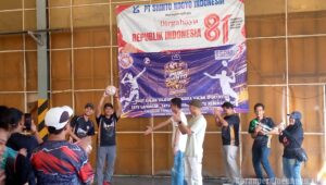 Pererat Solidaritas Anggota, PUK SPAMK FSPMI PT Shinto Kogyo Indonesia Gelar Kompetisi Olahraga Antar-Plant