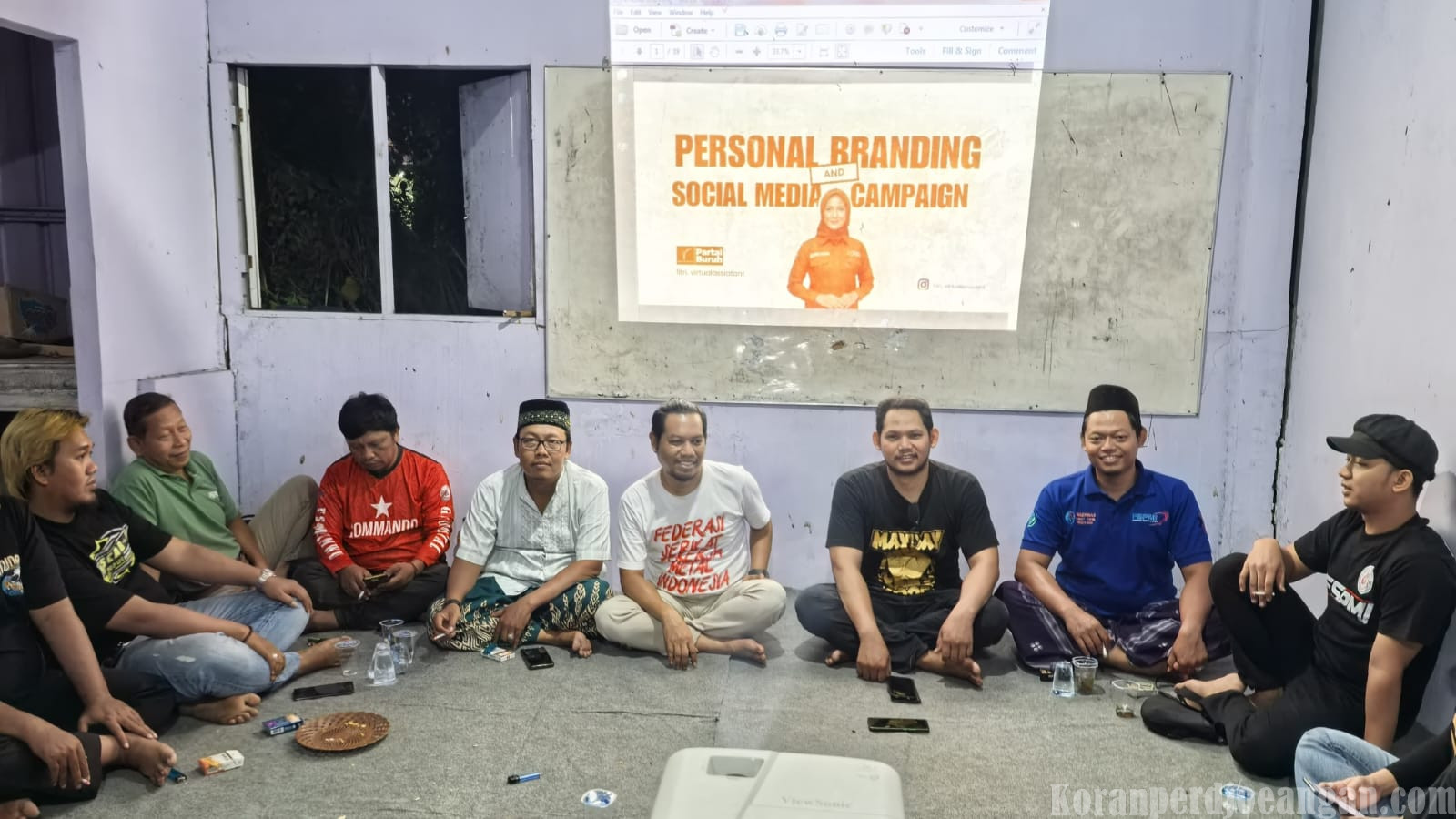 Ratin KC FSPMI Gresik, Fery Andriyanto Ajak Anggota Bangun Personal Branding Menuju Pemilu 2029