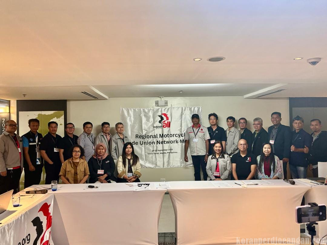 Antisipasi Disrupsi Motor Listrik, Serikat Buruh Otomotif SE Asia Tenggara Berkumpul di Manila, FSPMI Hadir Suarakan Solidaritas