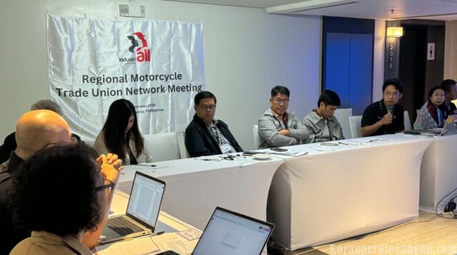 Regional Motorcycle Trade Union Network Meeting Digelar di Manila, FSPMI Turut Hadir