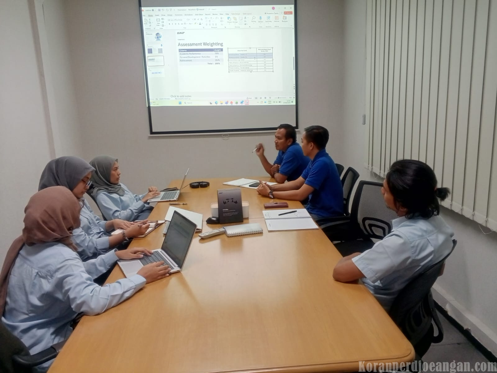 PUK FSPMI PT SKF Indonesia dan Manajemen Gelar Perundingan Beasiswa Anak Karyawan Berprestasi