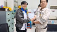 Bangun Komunikasi untuk Cegah Perselisihan, PUK SPLP FSPMI PT SMI Bersilaturahmi dengan Manajemen