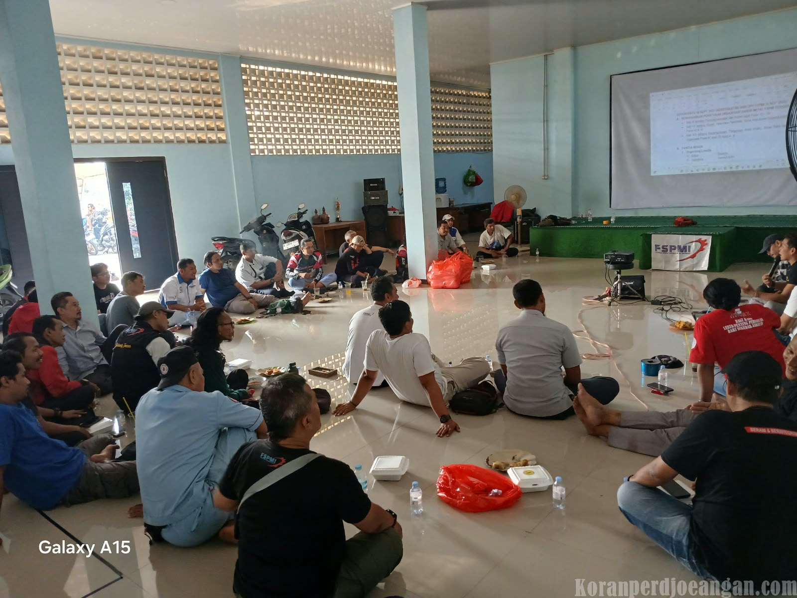 Pasca Latsar XXI Garda Metal Bekasi Pengurus Bersama Panitia Adakan Evaluasi
