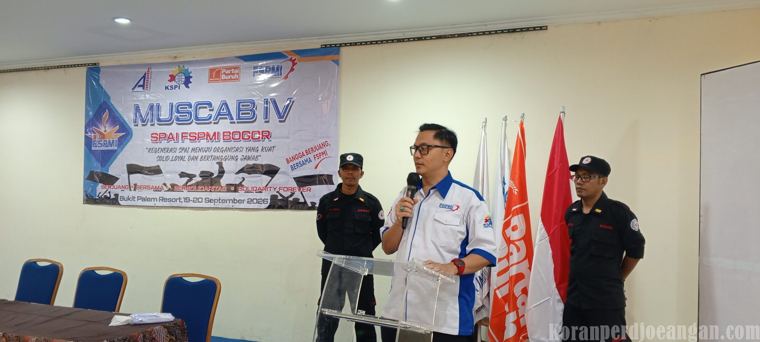 Muscab SPAI FSPMI Bogor Lanjutkan Agenda Regenerasi Organisasi