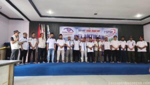 Pengurus Dewan Pimpinan Daerah Jamkeswatch FSPMI Kabupaten Bekasi Dilantik Langsung Oleh Direktur Dewan Pimpinan Nasional