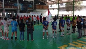 Hujan Gol Meriahkan Porseni Futsal di PT. Astemo Manufacturing Indonesia