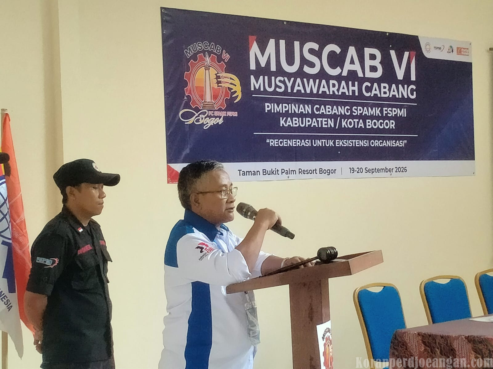 Edi Prabowo: MUSCAB VI PC SPAMK FSPMI Bogor Momentum Mewujudkan Eksistensi Organisasi