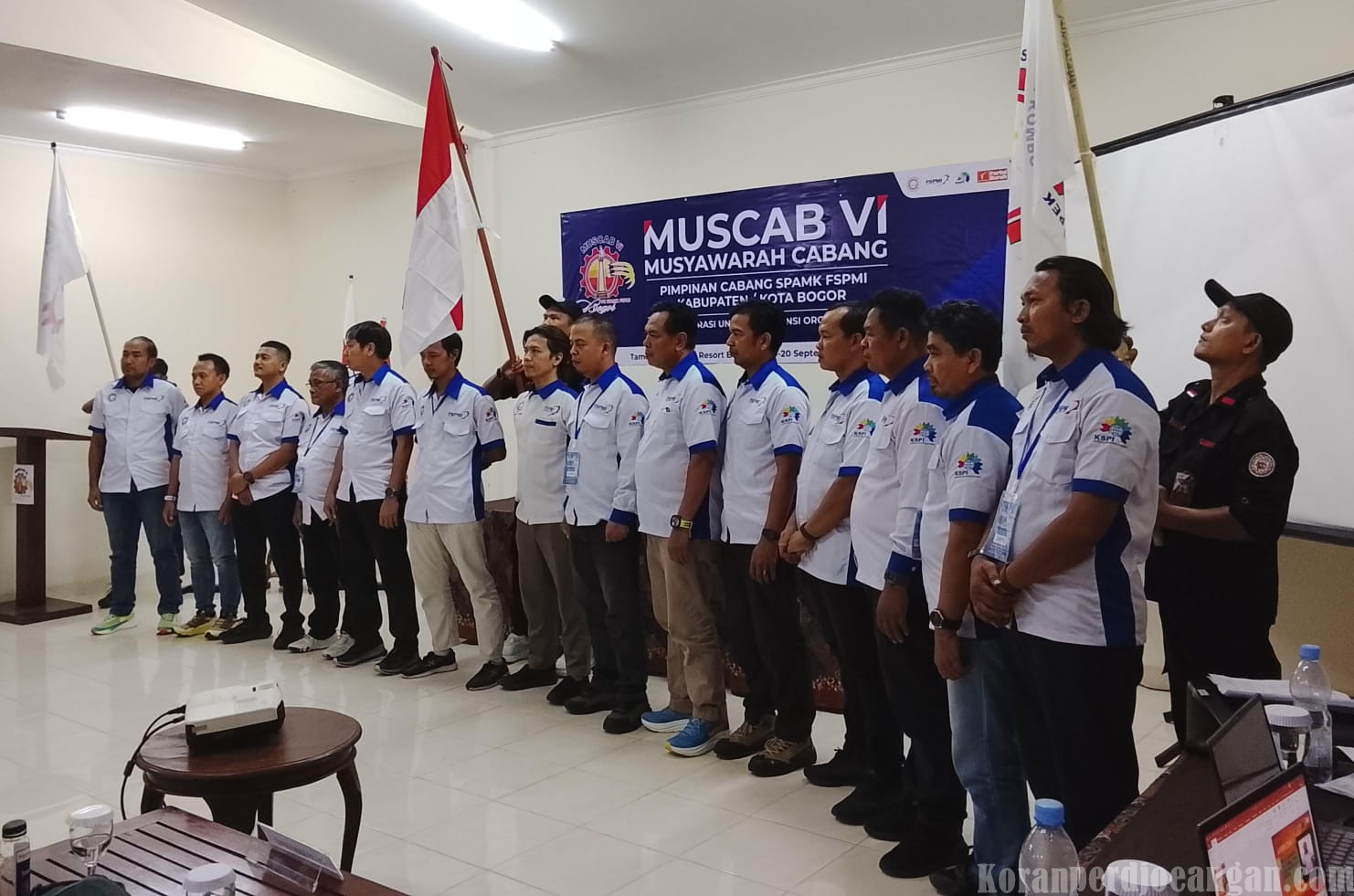 Muscab VI PC SPAMK FSPMI Bogor, Berikut Susunan Pengurus Periode 2026-2031