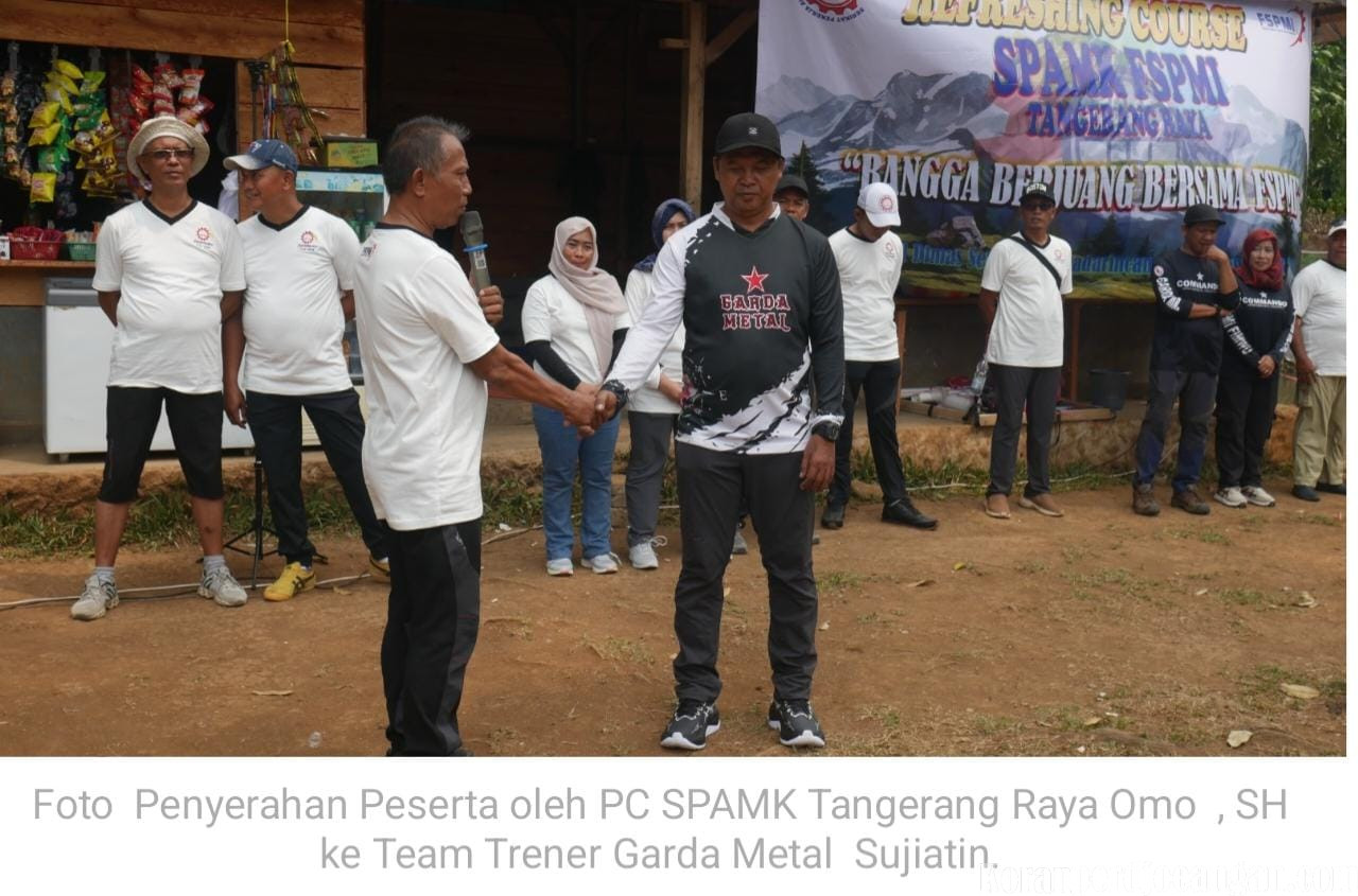 Omo Resmi Membuka Acara Refreshing Course PC SPAMK FSPMI Tangerang Raya