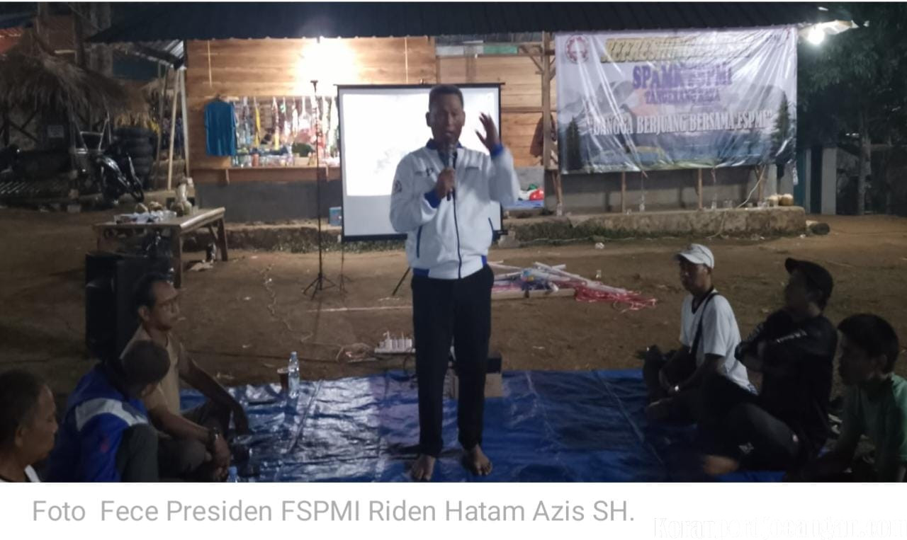 Riden Hatam Azis Hadir dalam Refreshing Course PC SPAMK FSPMI Tangerang Raya