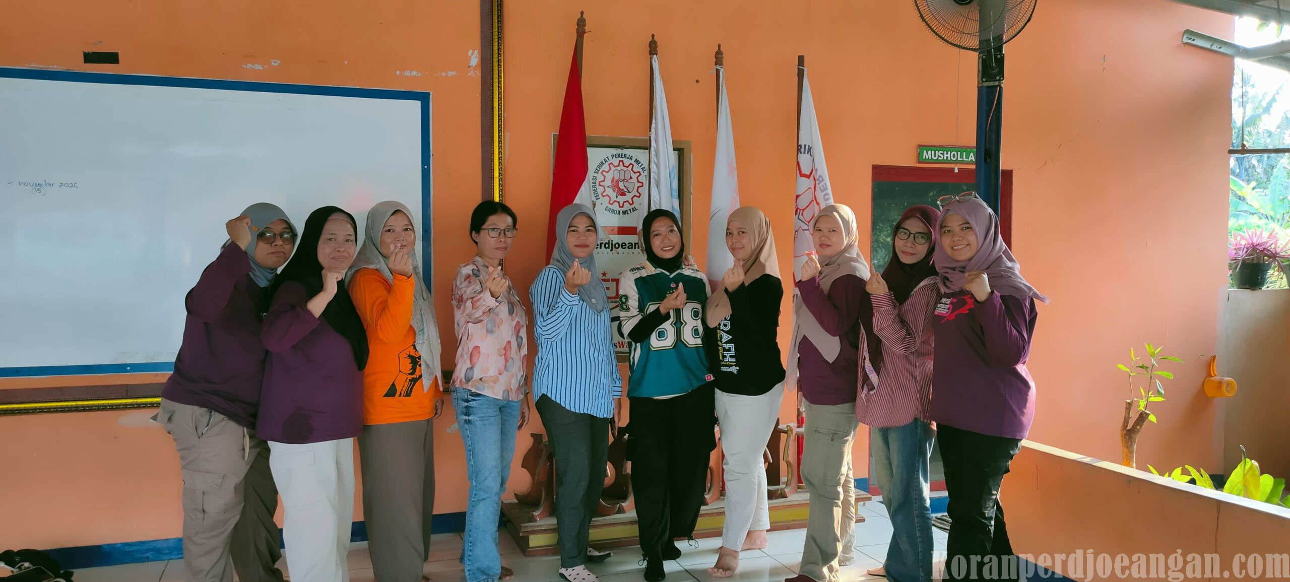 Bidang Perempuan Forum Komunikasi Jababeka FSPMI Susun Rencana Kegiatan Melalui Rapat