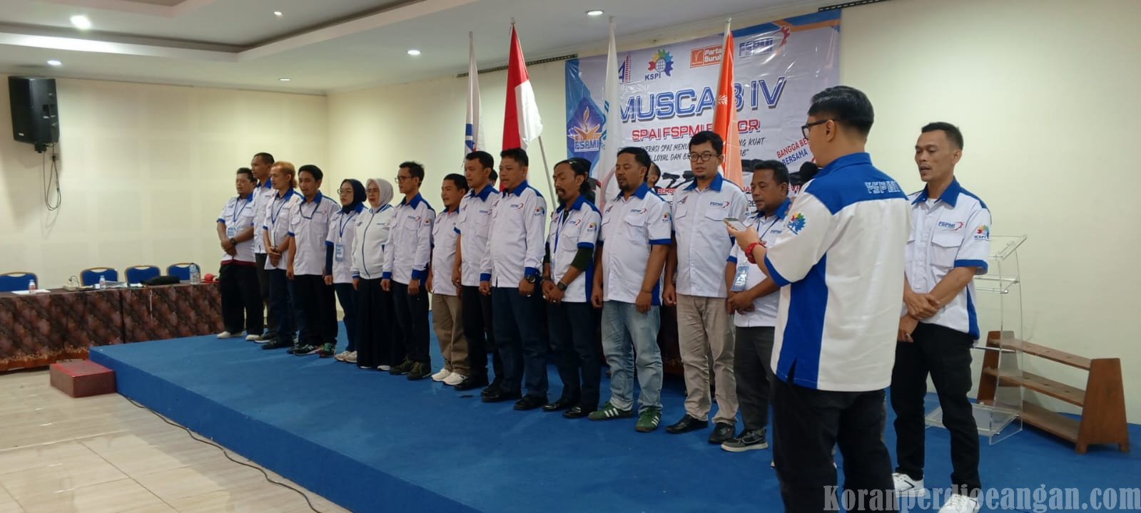 Ridwansyah Terpilih Menjadi Ketua PC SPAI FSPMI Bogor Raya Periode 2026–2031