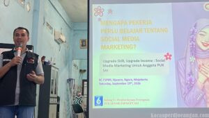 Ketua PUK SPAMK FSPMI PT SAI : Keterampilan Digital Adalah Kunci Kemandirian Anggota