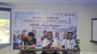 Rapat kerja daerah konsulat cabang FSPMI-Kota Batam “satu suara konsolidasi, satu langkah perjuangan, satu tujuan kesejahteraan