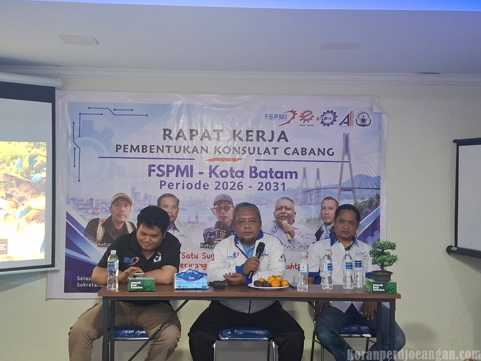 Rapat kerja daerah konsulat cabang FSPMI-Kota Batam “satu suara konsolidasi, satu langkah perjuangan, satu tujuan kesejahteraan