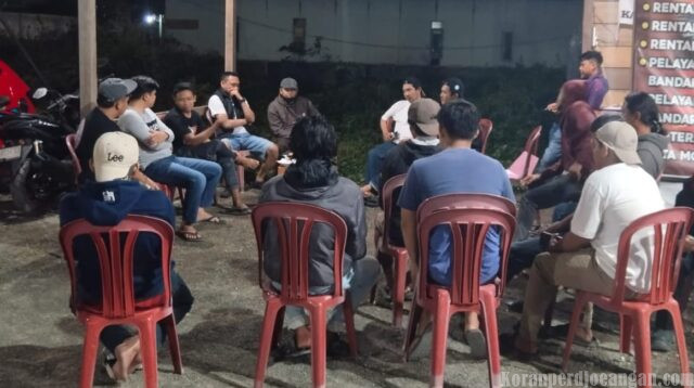 Tindaklanjuti 2 Laporan, SPLP FSPMI Morowali Terima Kunjungan Kepolisian di Pondok Perjuangan