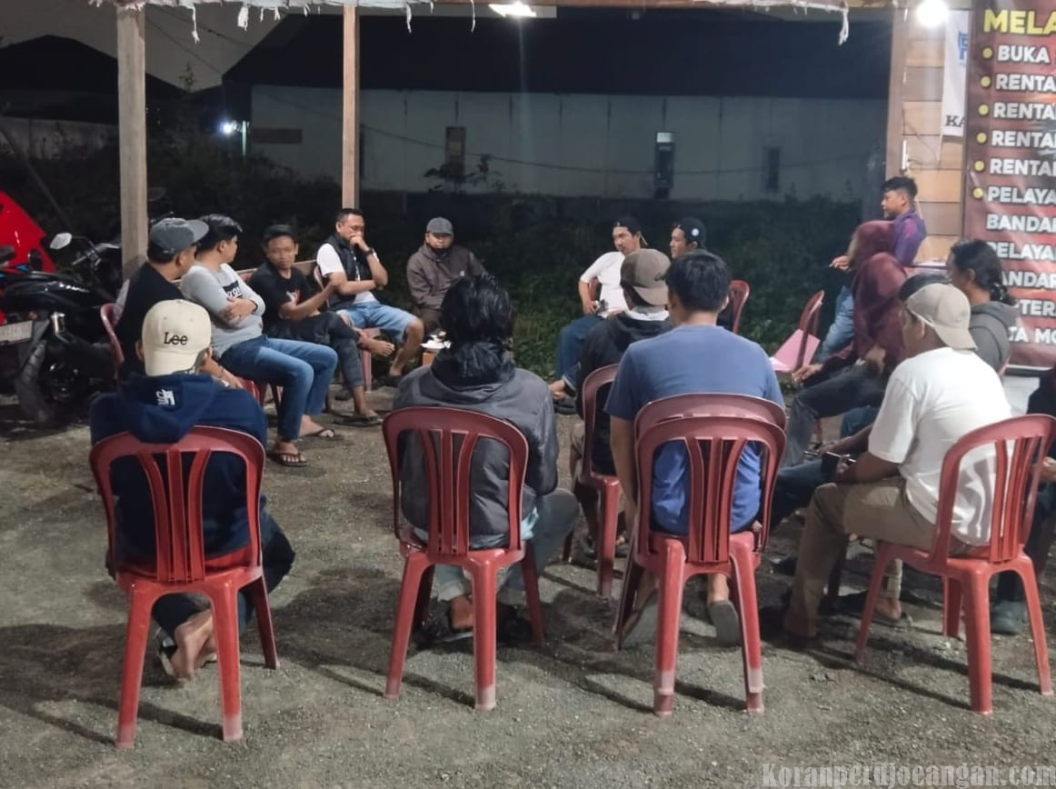 Tindaklanjuti 2 Laporan, SPLP FSPMI Morowali Terima Kunjungan Kepolisian di Pondok Perjuangan
