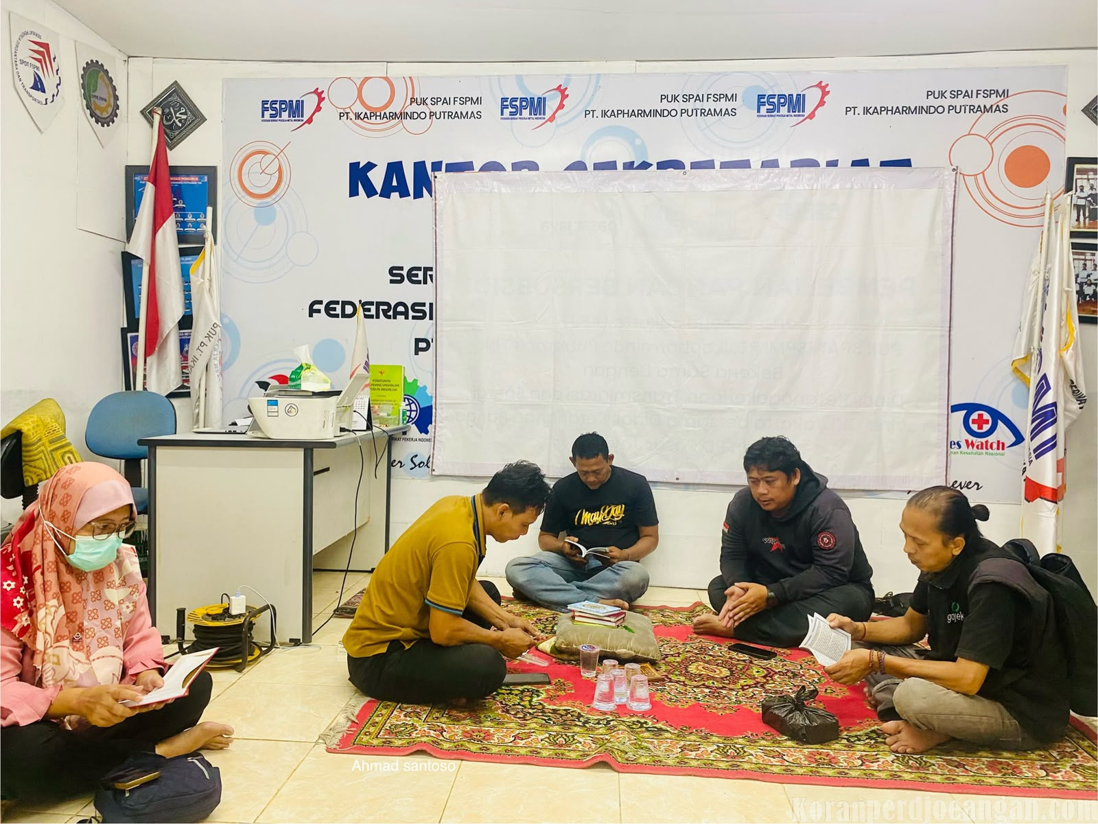 Bukan Sekadar Pengajian, PUK SPAI FSPMI Ikapharmindo Rawat Solidaritas Pekerja