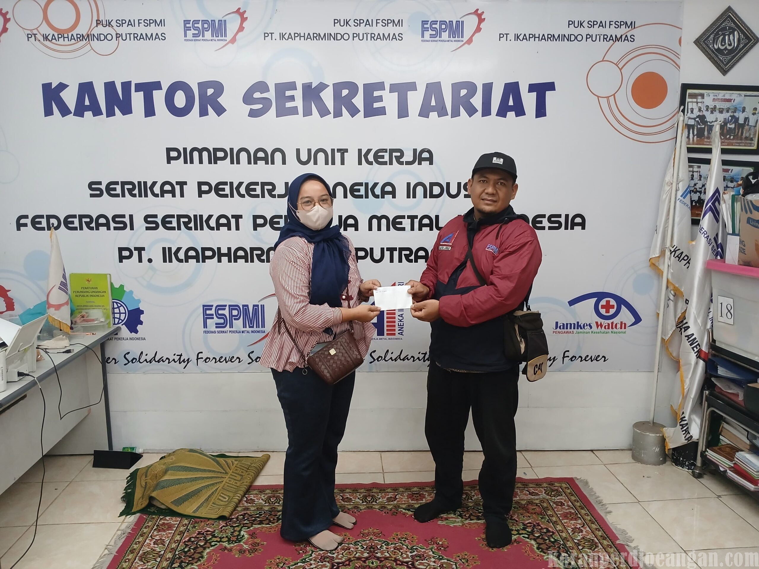 Solidaritas Diuji Saat Anggota Terhimpit Masalah, PUK SPAI FSPMI Ikapharmindo Turun Tangan