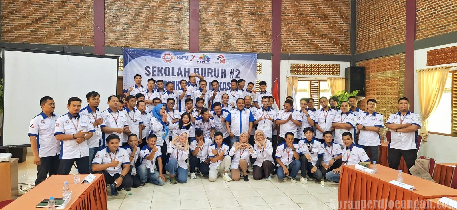 Sekolah Buruh #2 SPAMK FSPMI Bekasi Gelar Pembelajaran Tahap Ketiga di Pancawati Bogor