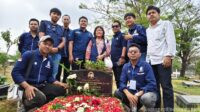 Hari Terakhir Rakernas KSBSI, Pengurus dan Peserta Ziarah ke Makam Mochtar Pakpahan