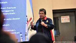 Sardo Mariada Manullang Paparkan Strategi Menghadapi Union Busting dalam Rakernas KSBSI