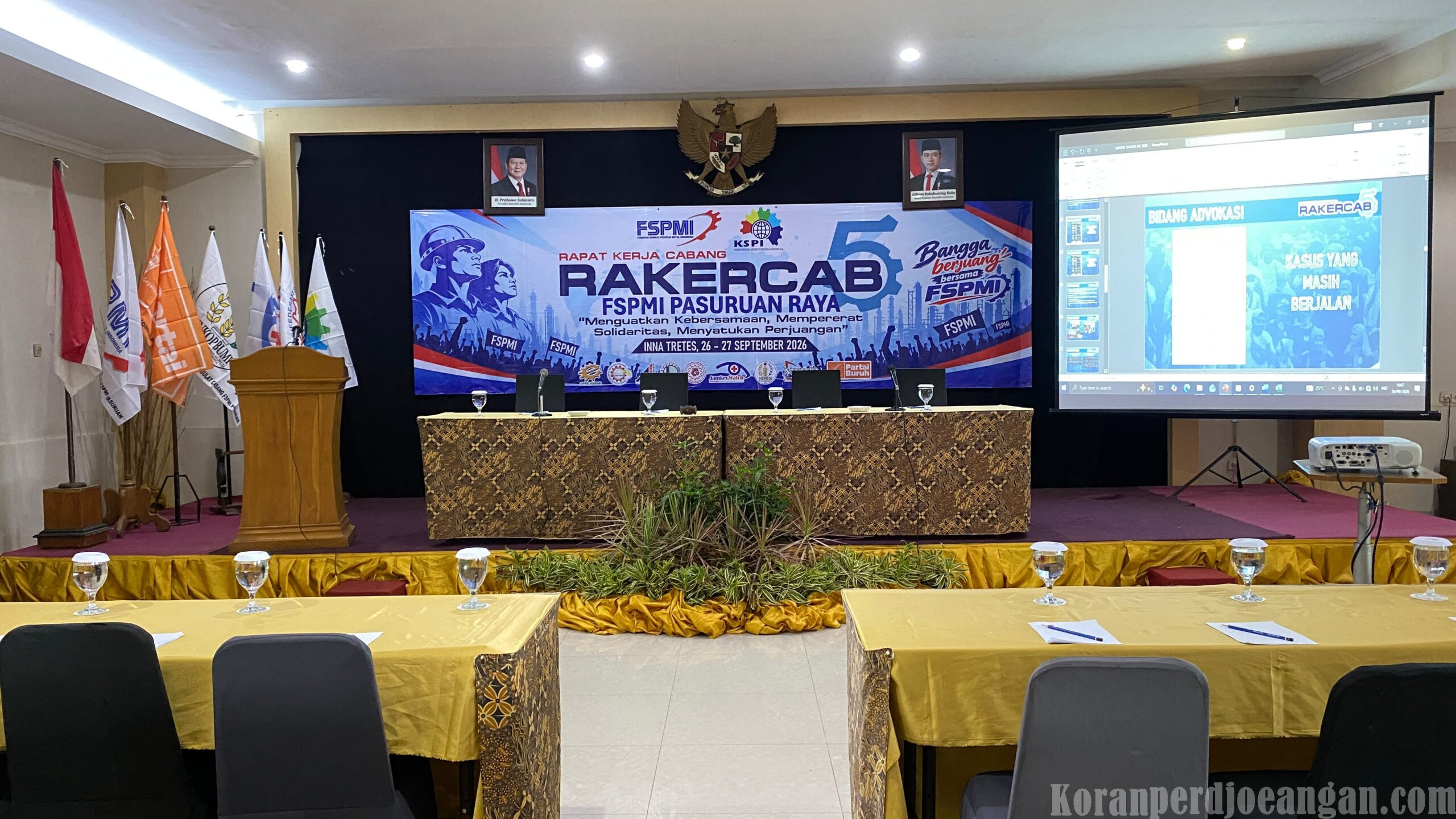 RAKERCAB FSPMI Pasuruan Raya:  “Menguatkan Kebersamaan, Mempererat Solidaritas, Menyatukan Perjuangan”