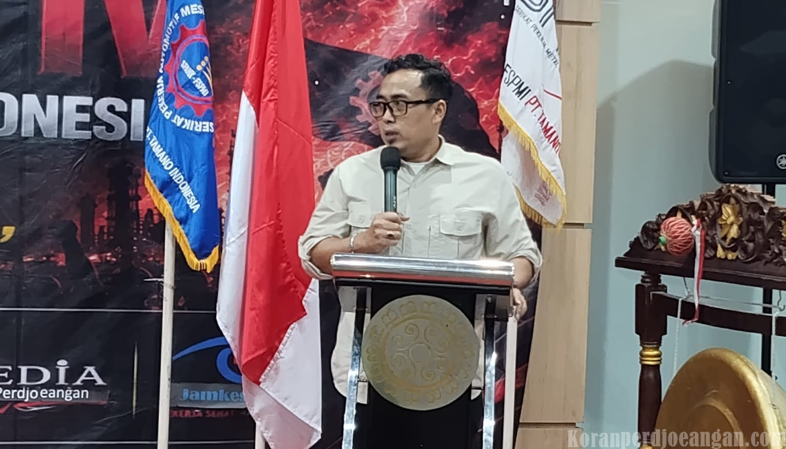 Ranto Aprianto Tutup MUSNIK IV PUK SPAMK FSPMI PT Tamano Indonesia, Tekankan Evaluasi dan Penguatan Organisasi