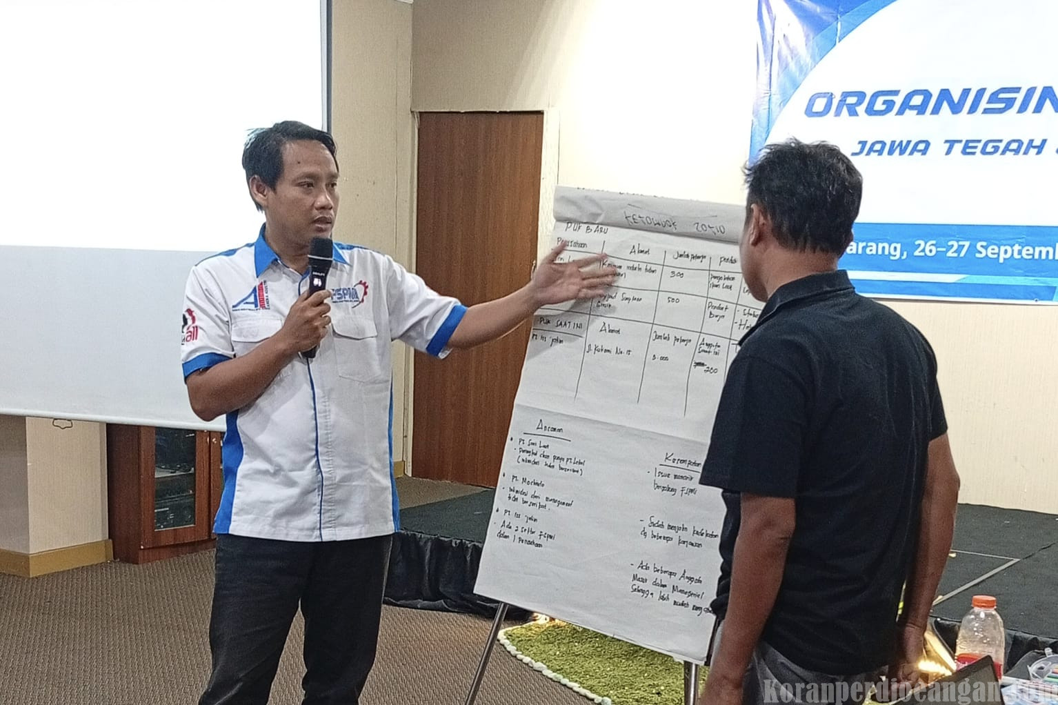 Dari Kota Lama Semarang, Ali Makfur Tegaskan: Menjalankan Amanah Serikat Bukan Meninggalkan Pekerjaan