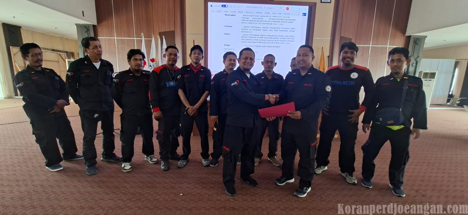 Pengurus Garda Metal FSPMI Kota Cilegon Periode 2021-2026 Resmi Demisioner