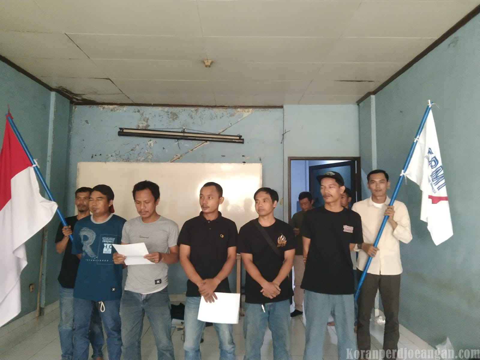 Pelantikan Serikat Pekerja FSPMI PT Ghesang