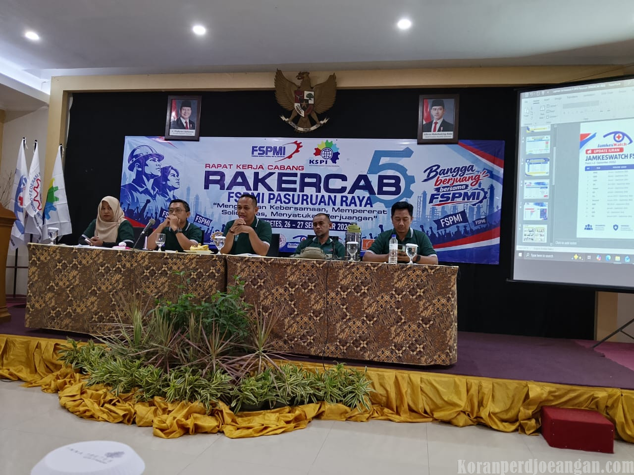 RAKERCAB FSPMI Pasuruan Raya Bahas Penguatan Organisasi, Advokasi, Dan Regenerasi Kepengurusan
