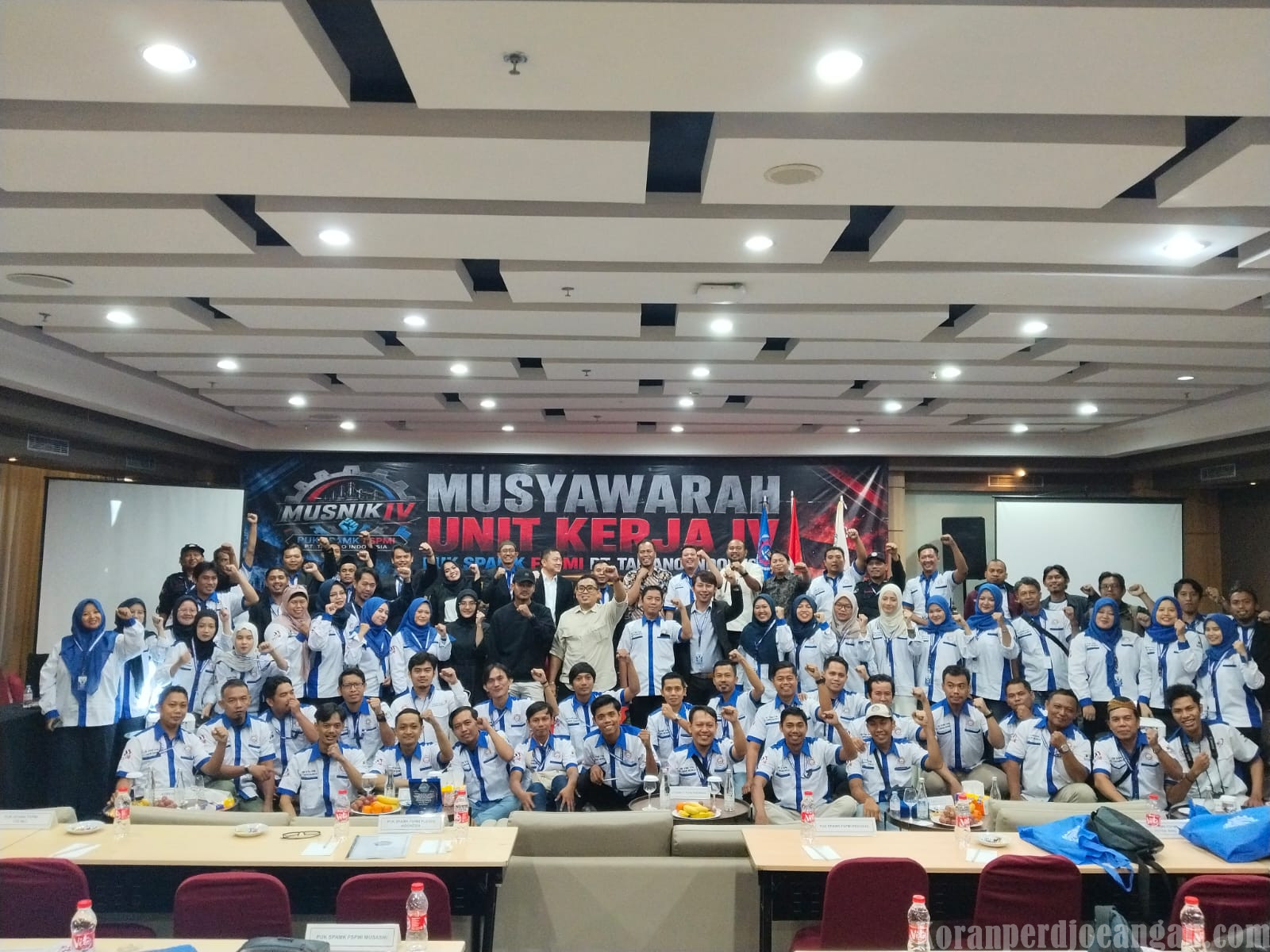 Musnik IV PUK SPAMK FSPMI PT. Tamano Indonesia Digelar, Konsolidasi Organisasi Menuju Kepemimpinan Yang Lebih Kuat