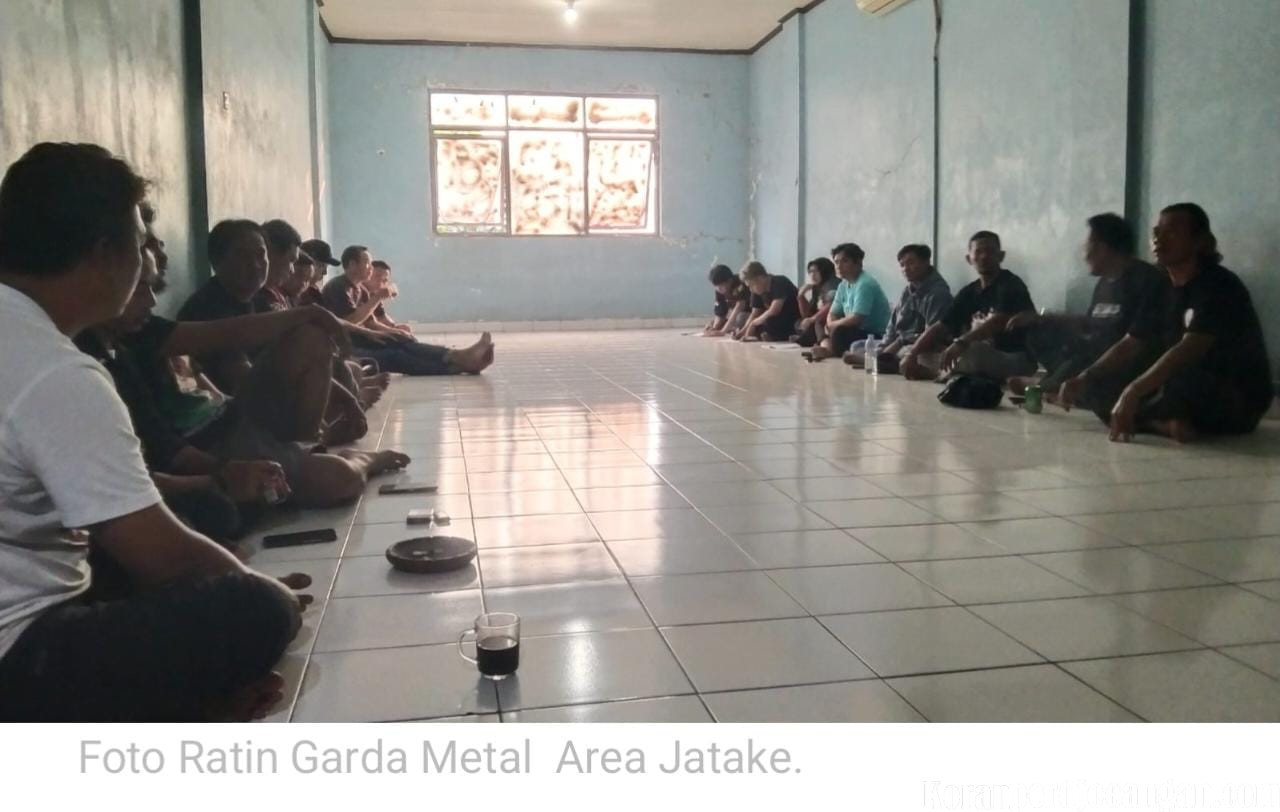 Garda Metal Area Jatake Gelar Rapat Rutin, Bangun Pondasi yang Kuat dan Selalu Solid