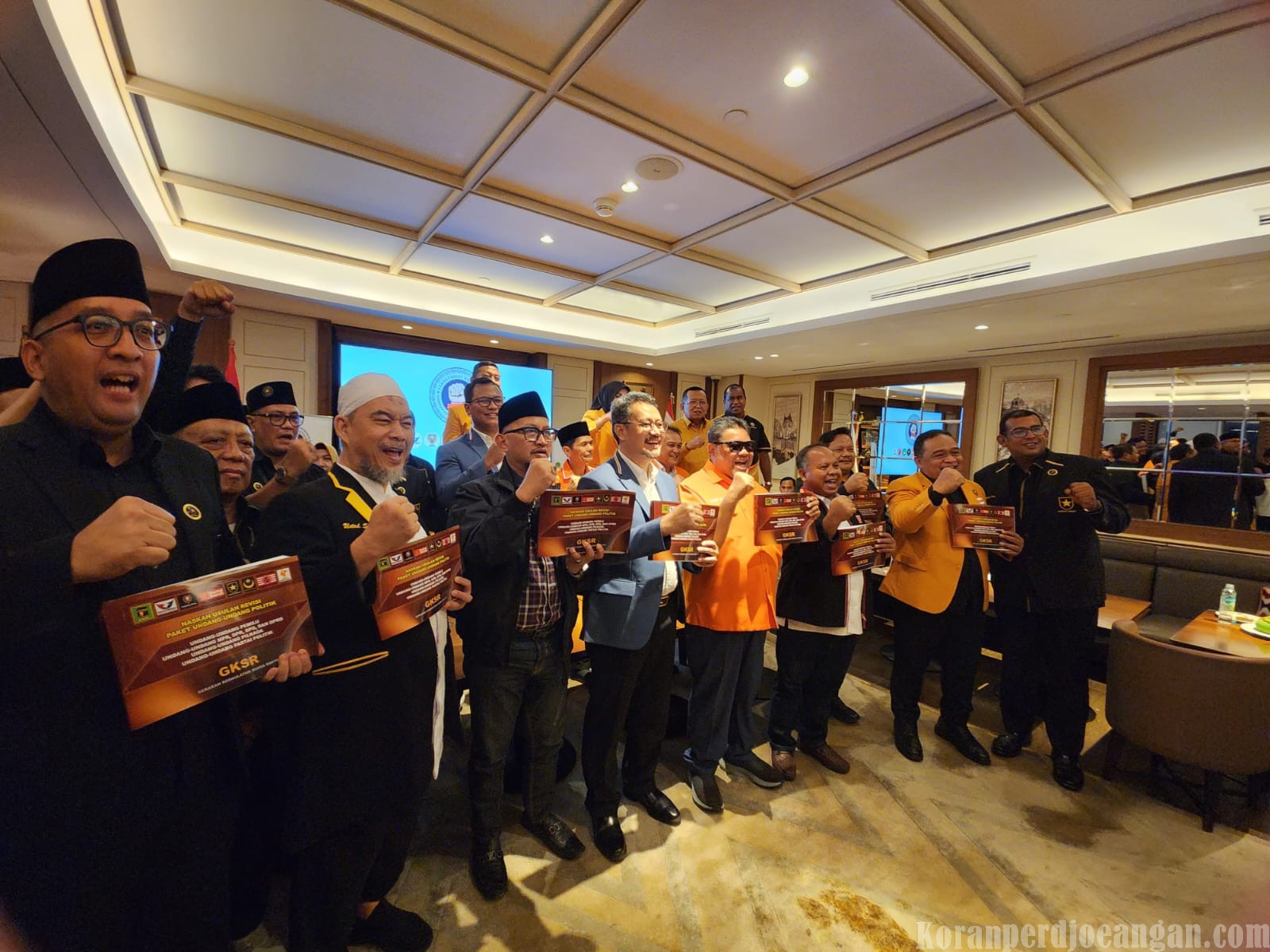GKSR Luncurkan Draf Revisi UU Pemilu, Usulkan Parliamentary Threshold 1 Persen