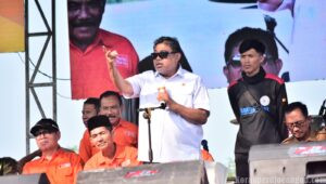 Said Iqbal Soroti 12 Tahun Hak Buruh PT Jabatex Tangerang Belum Dibayarkan Dalam Peringatan Hari Tani di Indramayu