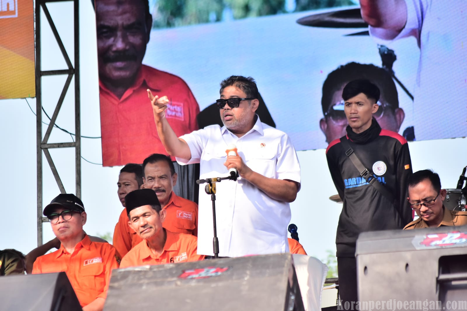 Said Iqbal Soroti 12 Tahun Hak Buruh PT Jabatex Dalam Peringatan Hari Tani di Indramayu