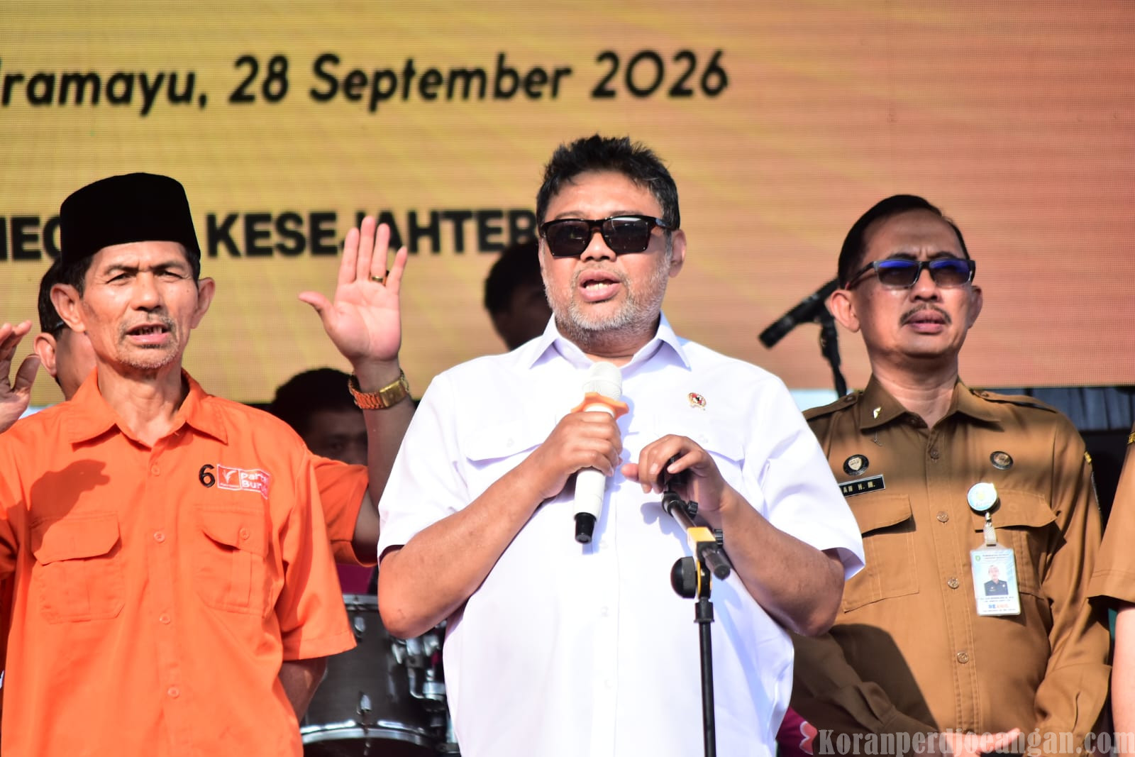 Peringatan Hari Tani ke-66, Seruan UU Reformasi Agraria Sebagai Alat Perjuangan Menggema di Indramayu