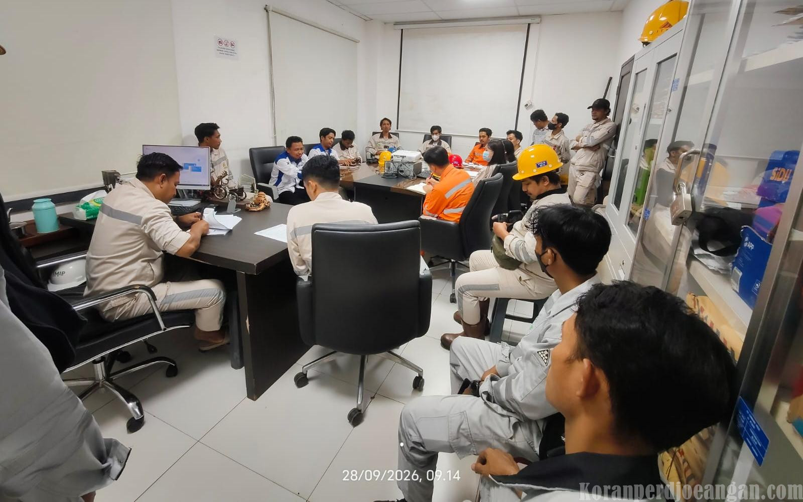 Jangan Tunggu Kecelakaan! PUK SPLP FSPMI PT ITSS Bongkar Persoalan K3 di Divisi BKB