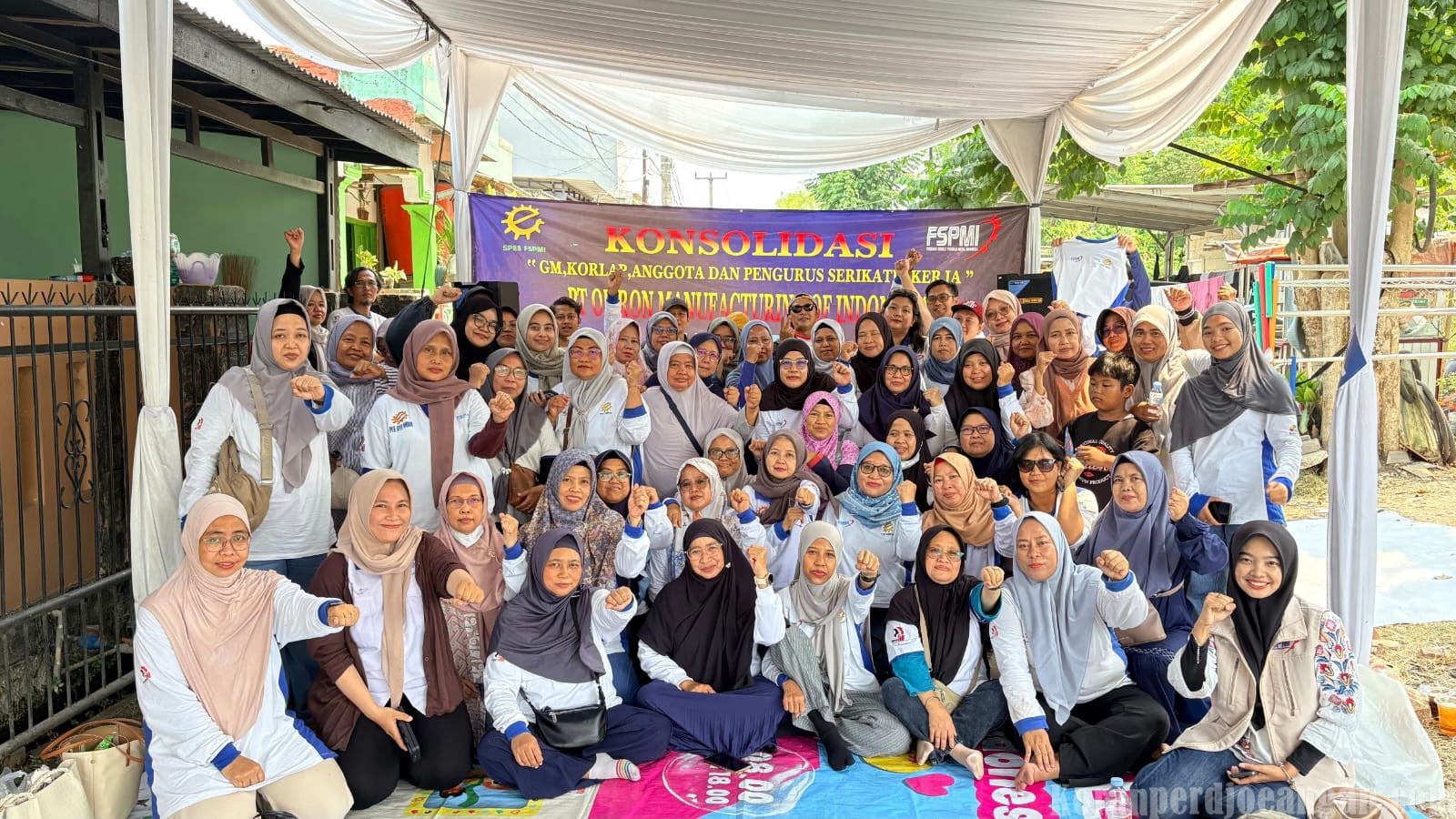Jaga Barisan Tetap Solid, PUK SPEE FSPMI PT Omron Perkuat Konsolidasi Anggota