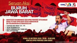 Seruan Aksi Akbar Buruh Jawa Barat: Berdiri Teguh Mempertahankan Hak, Menuntut Keadilan Yang Tertunda 