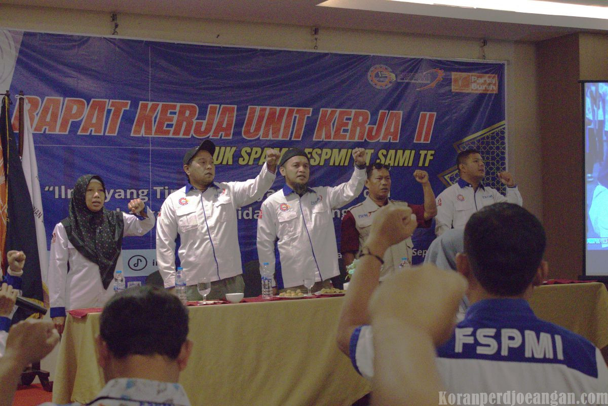 Rakernik II PUK SPAMK FSPMI PT SAMI TF Digelar, Perkuat Konsolidasi dan Arah Organisasi