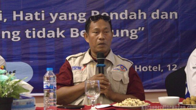 Moch. Abidin Dorong Penguatan Organisasi dan Kaderisasi di Rakernik II PUK SPAMK FSPMI PT SAMI TF
