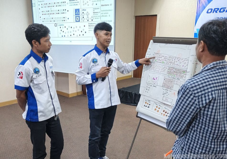 PUK SPLP FSPMI PT Veronique Indonesia Banjarnegara Perkuat Kapasitas Kader Lewat Organising Training