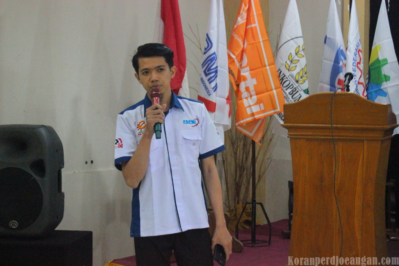 Ketua Panitia RAKERCAB FSPMI Pasuruan Raya: Mari Saling Menguatkan Tanpa Saling Menyalahkan